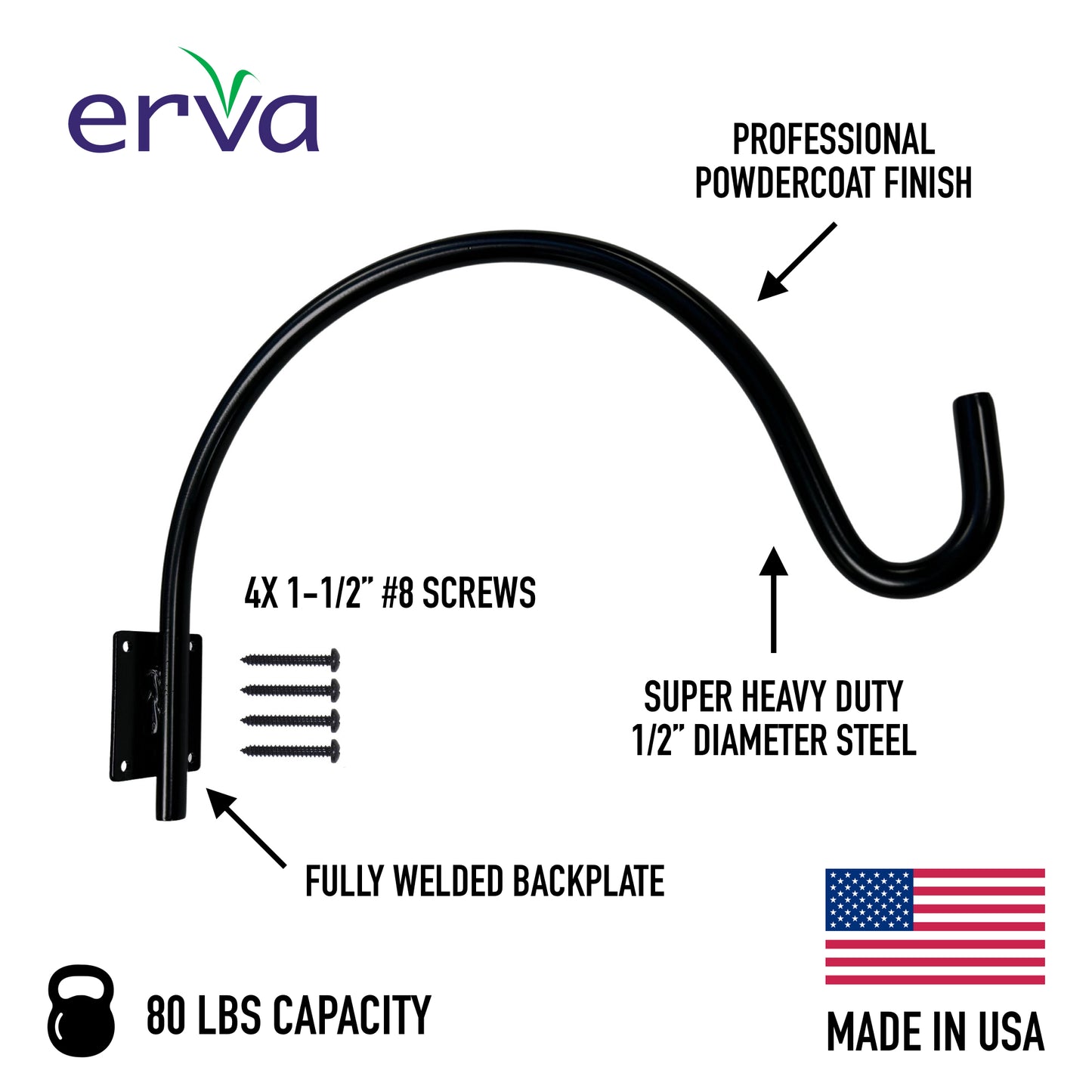 Super Duty 80 lbs Wall Hanger