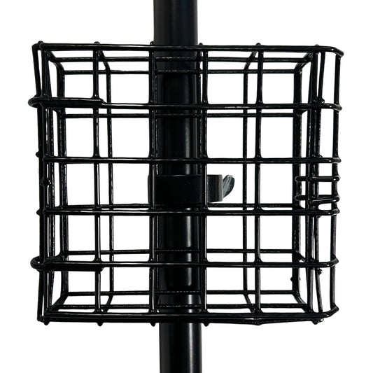 Pole Mount Suet Cage