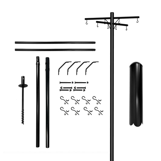 XL Cross-Arm Pole System with Baffle