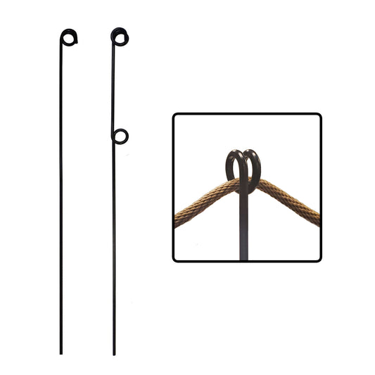 Rope Fence Pole - Set of 6